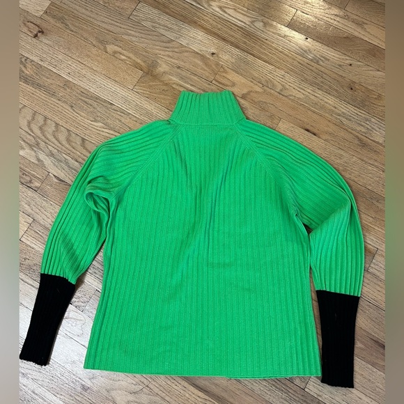 MAG Magaschoni Cashmere Moc Turtleneck Sweater - Picture 4 of 5